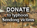 Donate to typhoon Sendong victims